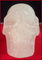 Handvervaardigde Witte Kwarts Jaspis schedel