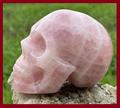 Roze Kwarts schedel van 903 gram